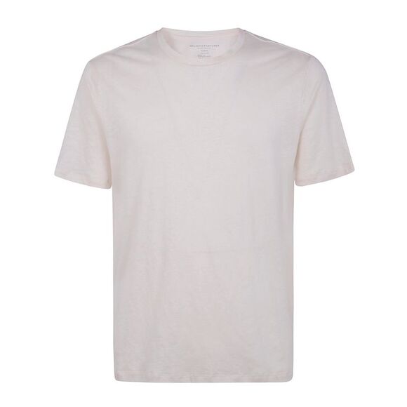 Majestic Men Short Sleeves Round Neck Sweater